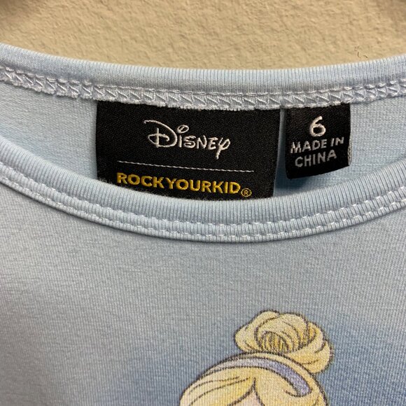 ROCK YOUR BABY X DISNEY Cinderella Tutu Dress Girls 6 Princess Tulle Kid Girl - Picture 9 of 10